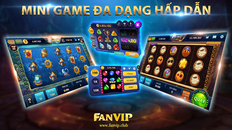 Minigame tại Fanvip Club mang đến trải nghiệm mới mẻ cho anh em cược thủ
